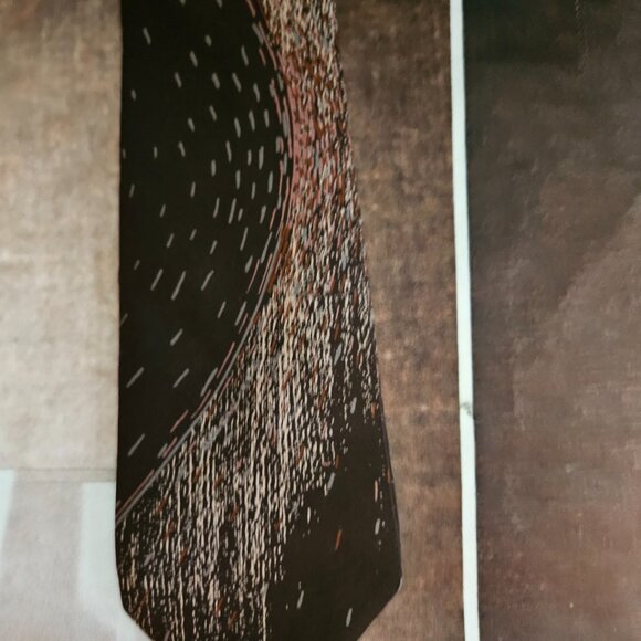Vintage BALENCIAGA Tie   25'' - Picture 1 of 5